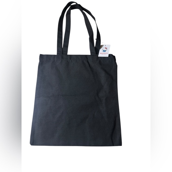 Hello Kitty Black Graphic Tote black bag New with tags - Picture 3 of 8